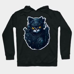 Mecha Cat_007 Hoodie